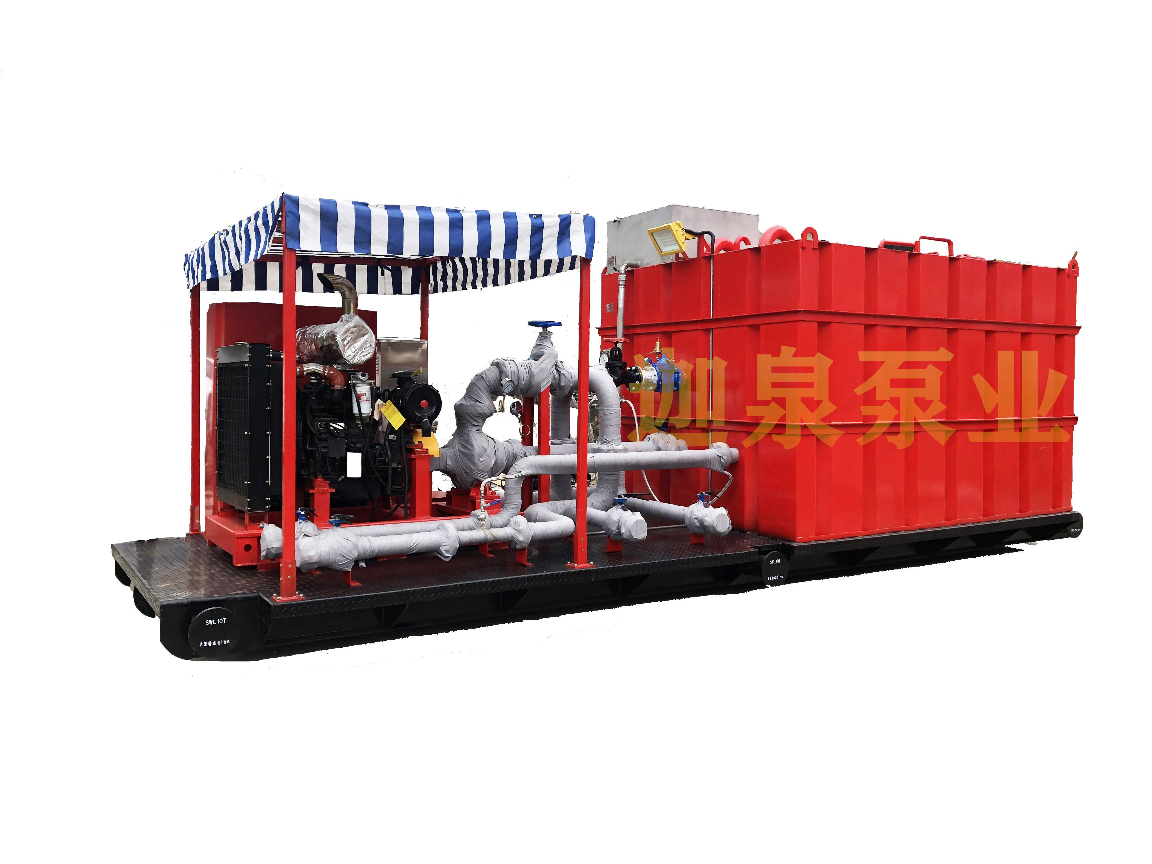 應(yīng)急式雙用柴油機(jī)消防泵組(鉆井平臺柴油機(jī)消防泵組)