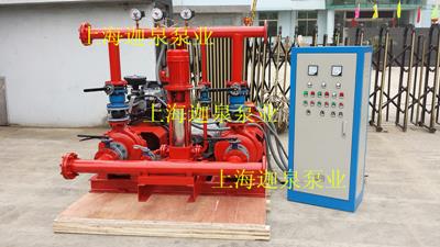 全自動(dòng)柴油機(jī)消防成套機(jī)組