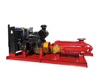 多級(jí)礦山柴油機(jī)排水泵